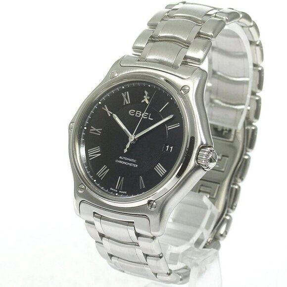 EBEL 1911 E9120L41 Date Black Dial Automatic Men's Watch_843619 - Picture 12 of 12